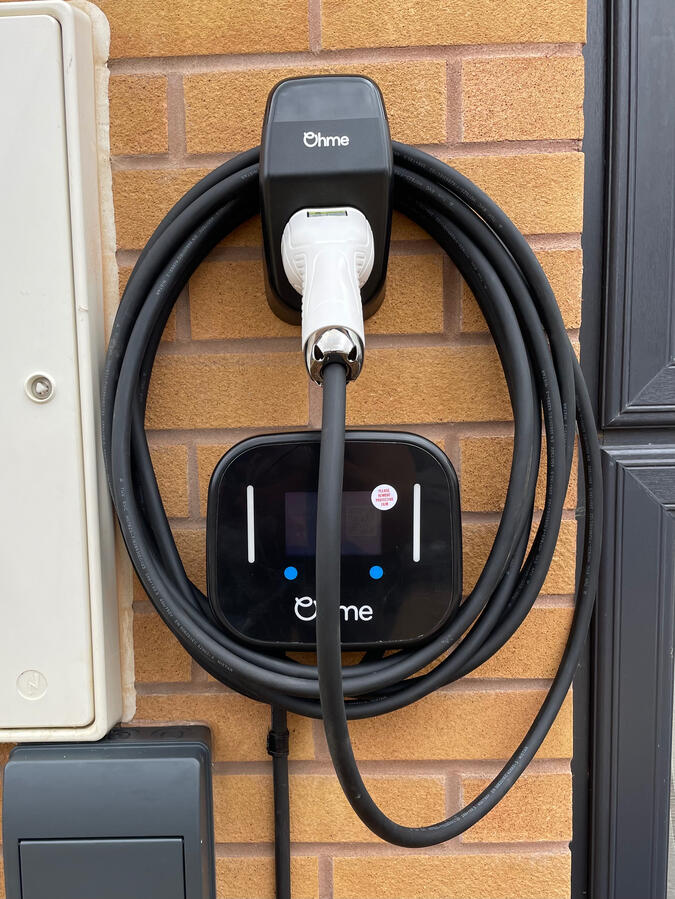 Ohme Home Pro EV Charger in Wellingborough Ohme Home Pro EV Charger in Wellingborough