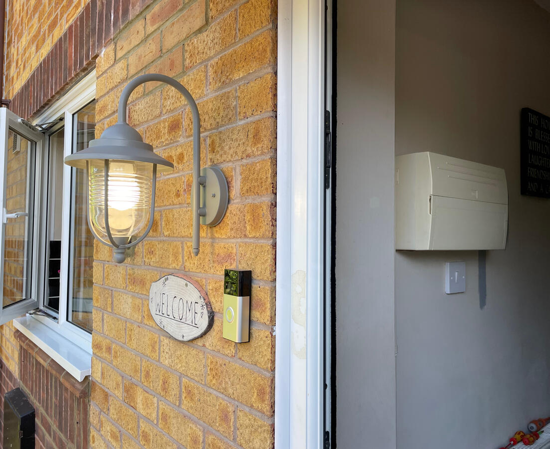 Outside Light Install in Brackley