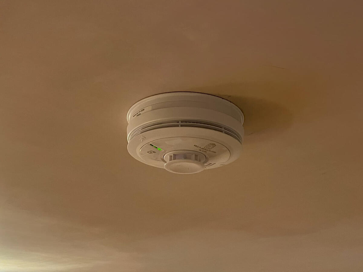 Mains Powered Smoke Alarm Install in Kettering
