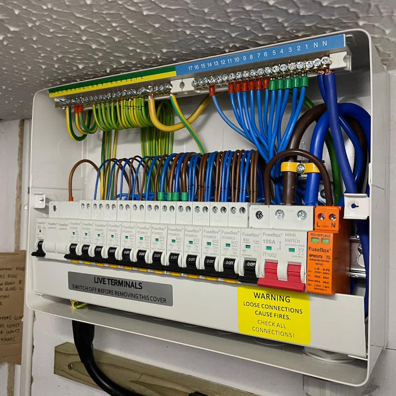 New Consumer Unit Installed